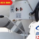 Xe bồn trộn bê tông 7 khối Daewoo K4MVF nhập khẩu nguyên chiếc